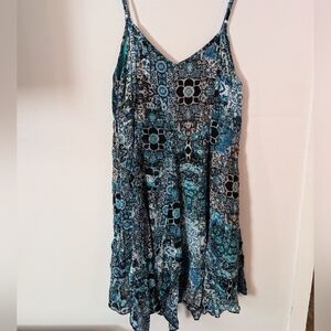 3 for $12 Clearance Lily Rose Blue Floral Sundress